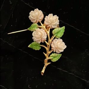 70s/80s Jonette Jewelry (JJ) Flower Brooch
